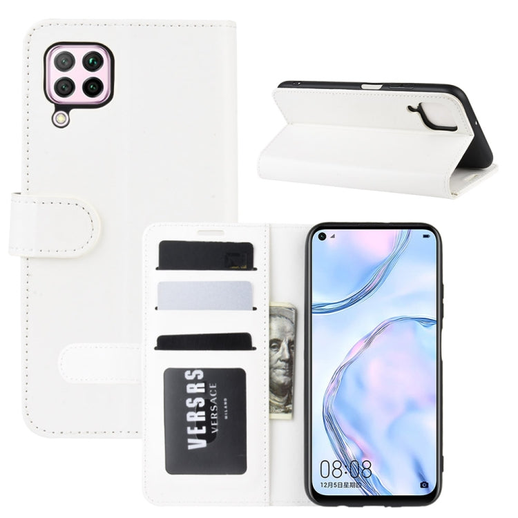 For Huawei Nova 6 SE R64 Texture Single Horizontal Flip Protective Case with Holder & Card Slots & Wallet& Photo Frame