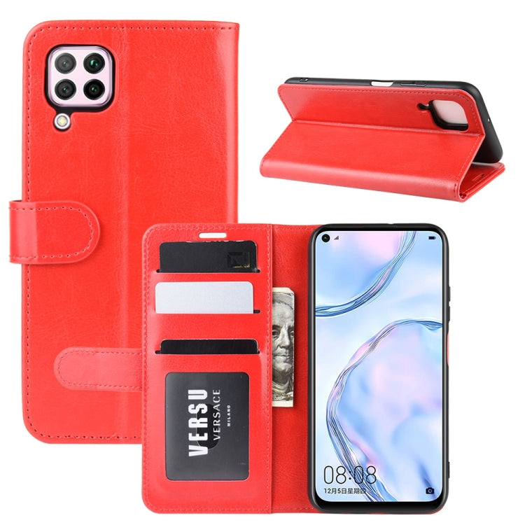 For Huawei Nova 6 SE R64 Texture Single Horizontal Flip Protective Case with Holder & Card Slots & Wallet& Photo Frame