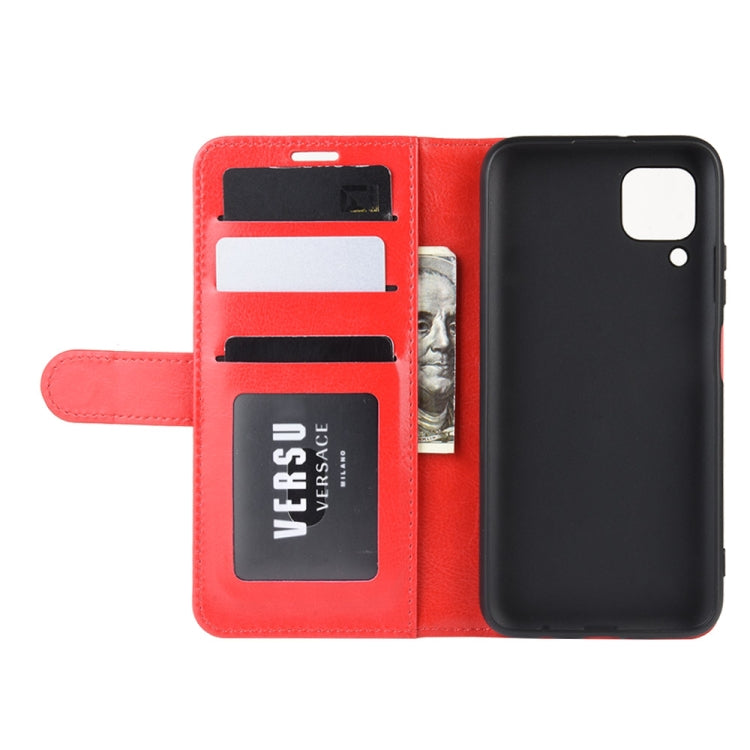 For Huawei Nova 6 SE R64 Texture Single Horizontal Flip Protective Case with Holder & Card Slots & Wallet& Photo Frame