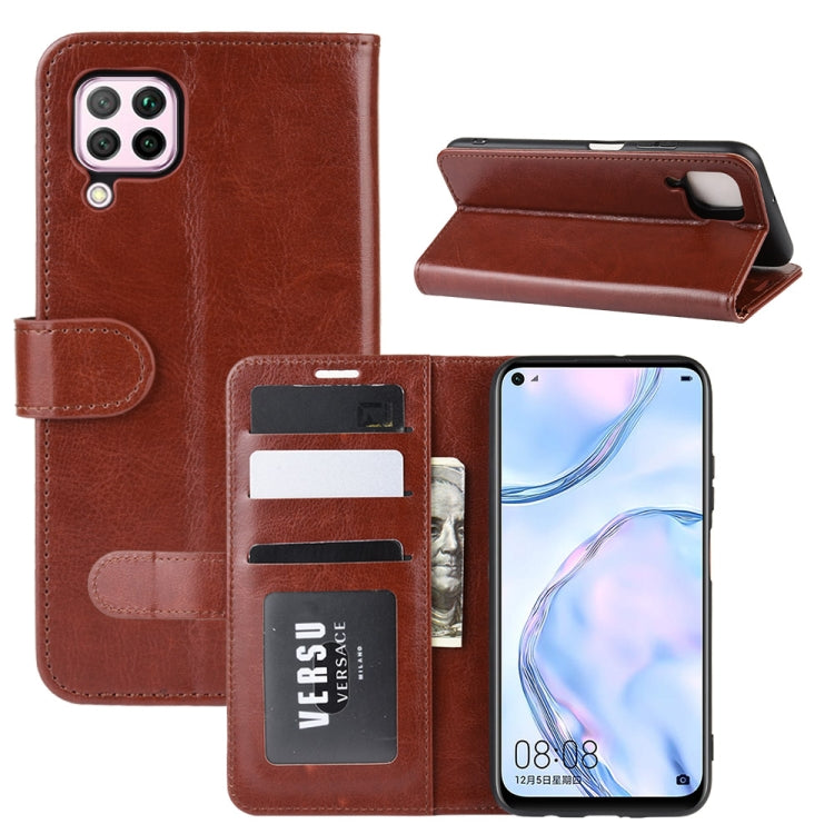 For Huawei Nova 6 SE R64 Texture Single Horizontal Flip Protective Case with Holder & Card Slots & Wallet& Photo Frame