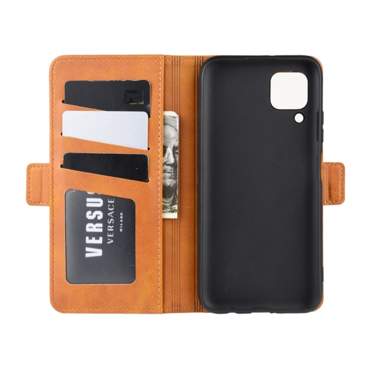 For Huawei Nova 6 SE Dual-side Magnetic Buckle Horizontal Flip Leather Case with Holder & Card Slots & Wallet