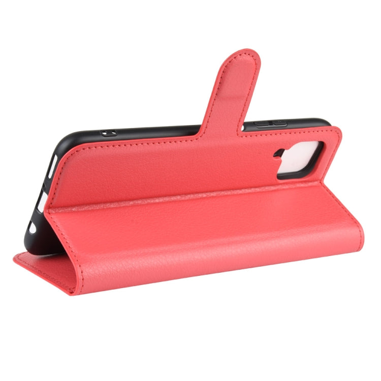 For Huawei Nova 6 SE Litchi Texture Horizontal Flip Protective Case with Holder & Card Slots & Wallet