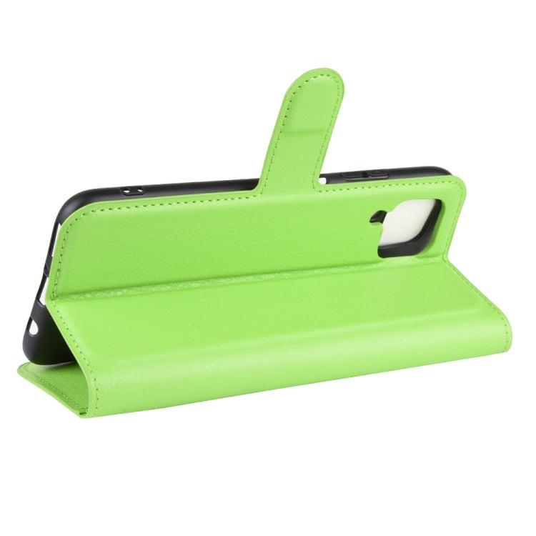 For Huawei Nova 6 SE Litchi Texture Horizontal Flip Protective Case with Holder & Card Slots & Wallet