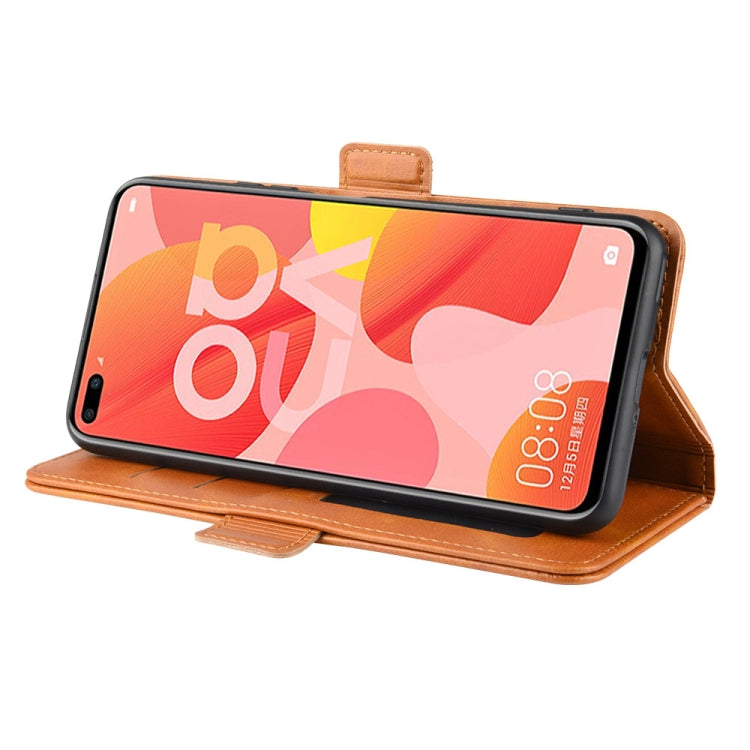 For Huawei Nova 6 5G Dual-side Magnetic Buckle Horizontal Flip Leather Case with Holder & Card Slots & Wallet