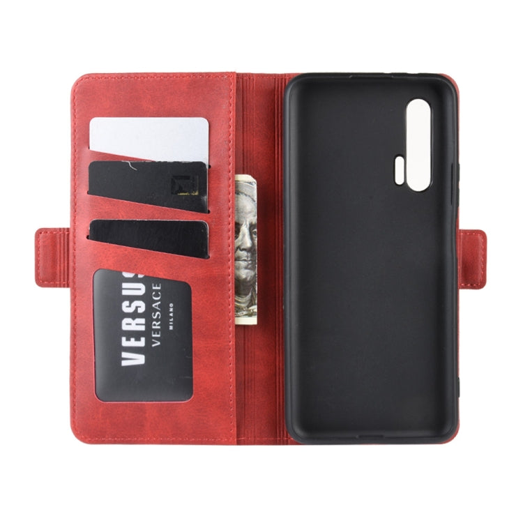 For Huawei Nova 6 5G Dual-side Magnetic Buckle Horizontal Flip Leather Case with Holder & Card Slots & Wallet