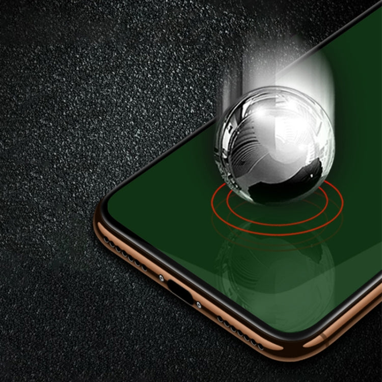 For iPhone 11 / XR mocolo 0.33mm 9H 3D Curved Anti Blue-ray Tempered Glass Film