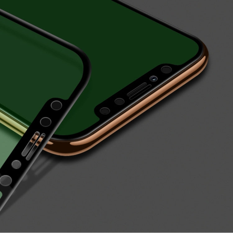 For iPhone 11 Pro Max/iPhone XS Max mocolo 0.33mm 9H 3D Curved Anti Blue-ray Tempered Glass Film