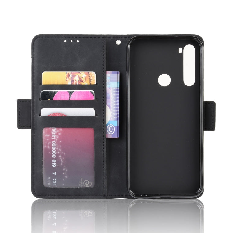 For Xiaomi Redmi Note 8T Wallet Style Skin Feel Calf Pattern Leather Case ï¼Œwith Separate Card Slot