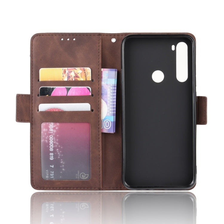 For Xiaomi Redmi Note 8T Wallet Style Skin Feel Calf Pattern Leather Case ï¼Œwith Separate Card Slot