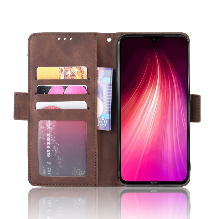 For Xiaomi Redmi Note 8T Wallet Style Skin Feel Calf Pattern Leather Case ï¼Œwith Separate Card Slot