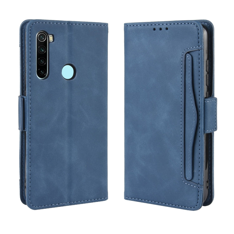 For Xiaomi Redmi Note 8T Wallet Style Skin Feel Calf Pattern Leather Case ï¼Œwith Separate Card Slot