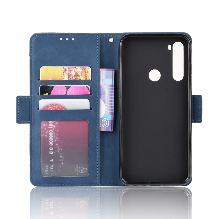 For Xiaomi Redmi Note 8T Wallet Style Skin Feel Calf Pattern Leather Case ï¼Œwith Separate Card Slot