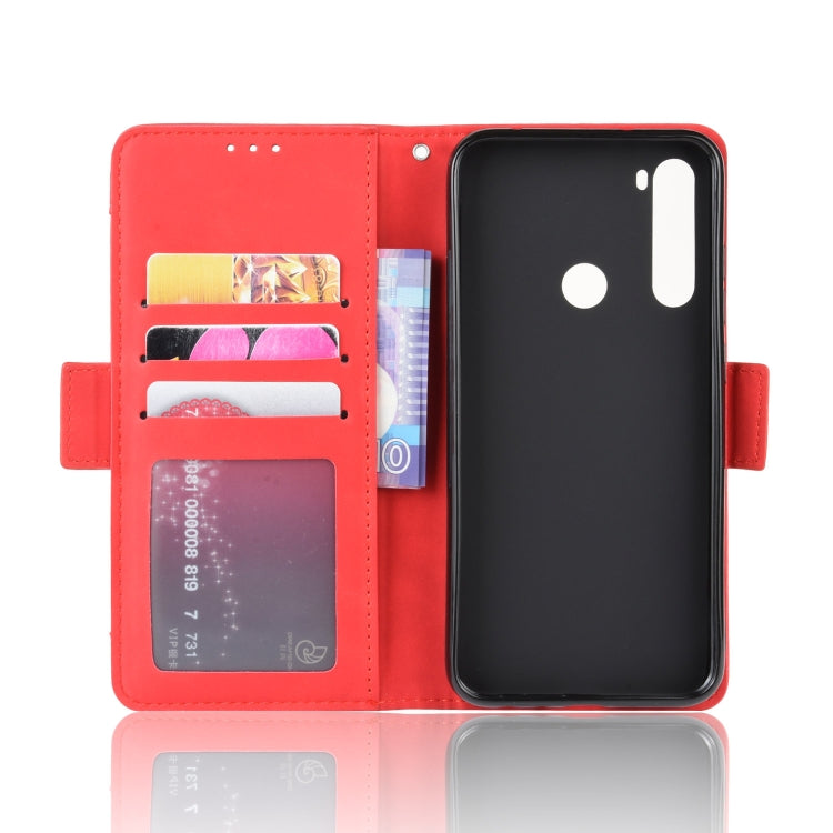 For Xiaomi Redmi Note 8T Wallet Style Skin Feel Calf Pattern Leather Case ï¼Œwith Separate Card Slot