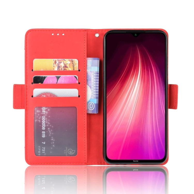For Xiaomi Redmi Note 8T Wallet Style Skin Feel Calf Pattern Leather Case ï¼Œwith Separate Card Slot