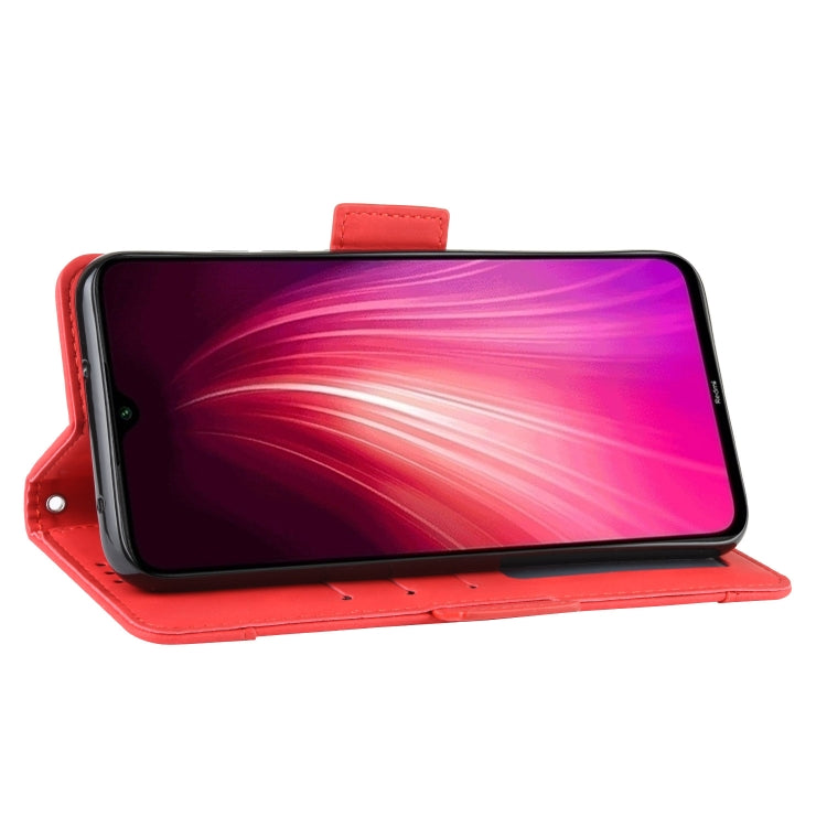 For Xiaomi Redmi Note 8T Wallet Style Skin Feel Calf Pattern Leather Case ï¼Œwith Separate Card Slot