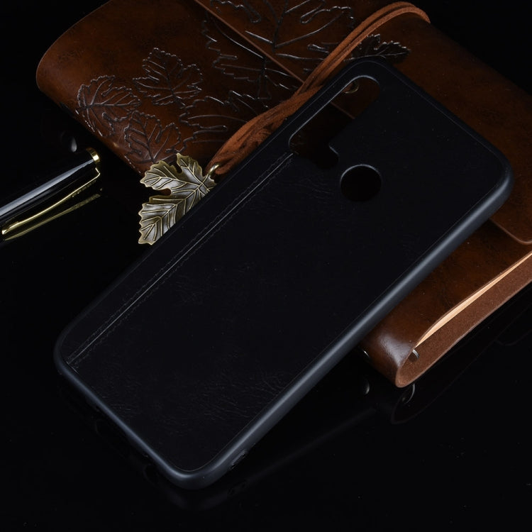 For Huawei P20 Lite 2019 / Nova 5i Shockproof Sewing Cow Pattern Skin PC + PU + TPU Case