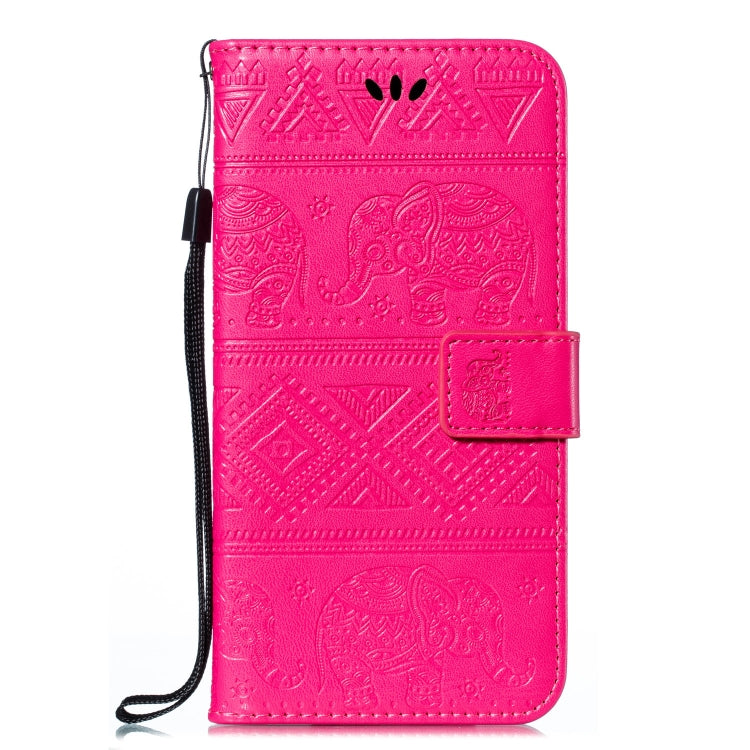 For Galaxy A51  Elephant Embossing Pattern Horizontal Flip Leather Case with Holder & Card Slots & Wallet & Photo Frame & Lanyard