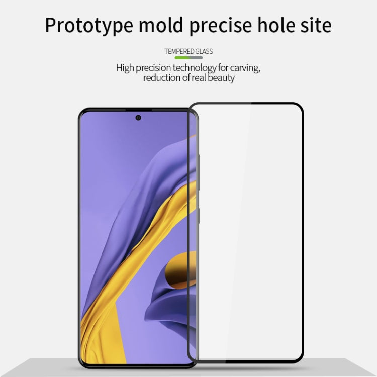 For Xiaomi RedMi K30 MOFI 9H 2.5D Full Screen Tempered Glass Film(Black)