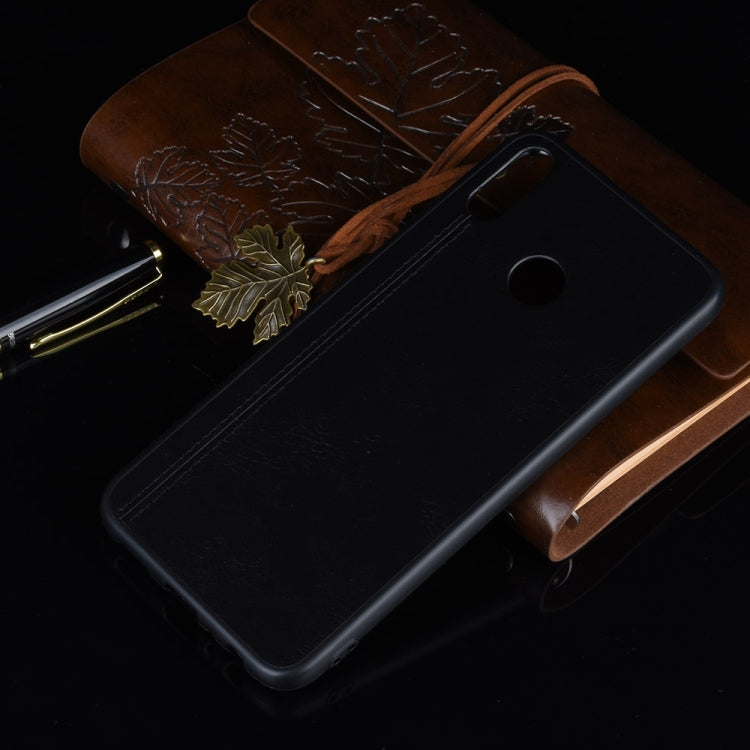 For Huawei Honor 8X Shockproof Sewing Cow Pattern Skin PC + PU + TPU Case