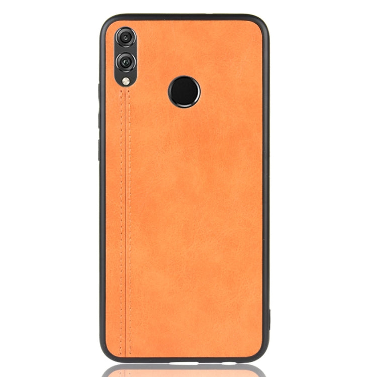For Huawei Honor 8X Shockproof Sewing Cow Pattern Skin PC + PU + TPU Case