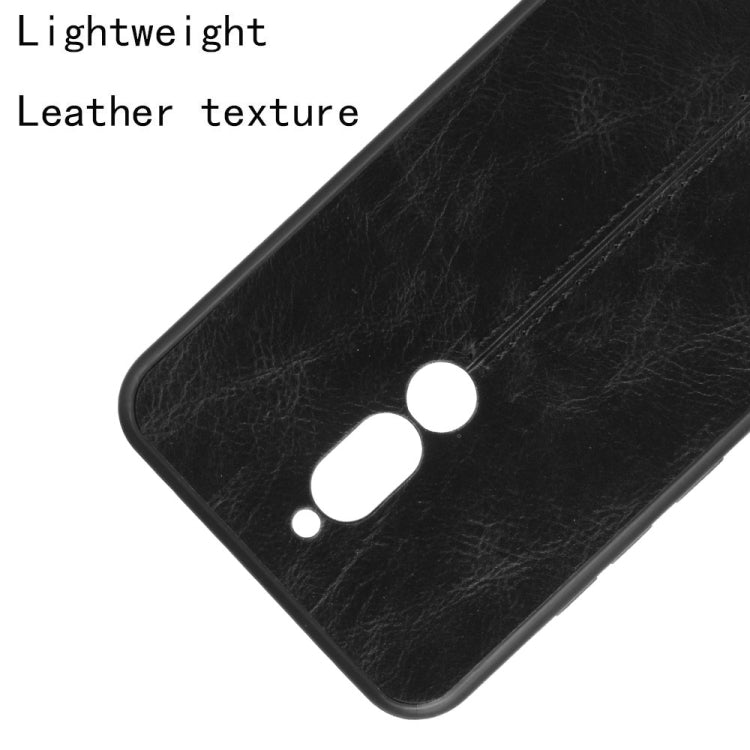 For Xiaomi Redmi 8 Shockproof Sewing Cow Pattern Skin PC + PU + TPU Case