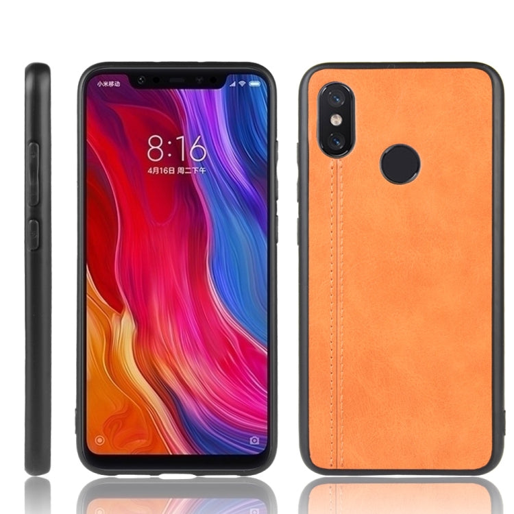 For Xiaomi Mi 8 SE Shockproof Sewing Cow Pattern Skin PC + PU + TPU Case