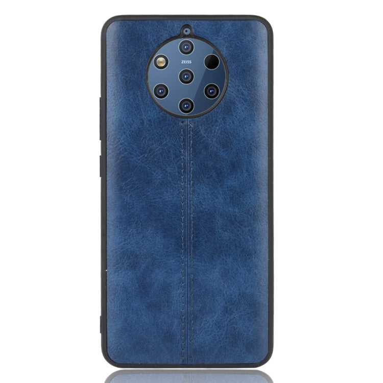 For Nokia 9 PureView Shockproof Sewing Cow Pattern Skin PC + PU + TPU Case