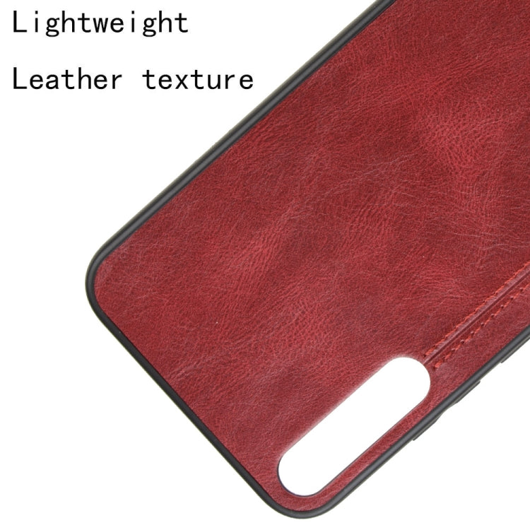 For Huawei Honor Play 3 Shockproof Sewing Cow Pattern Skin PC + PU + TPU Case