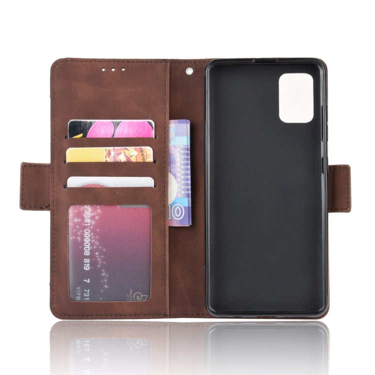 For Galaxy S20+ Wallet Style Skin Feel Calf Pattern Leather Case with Separate Card Slot