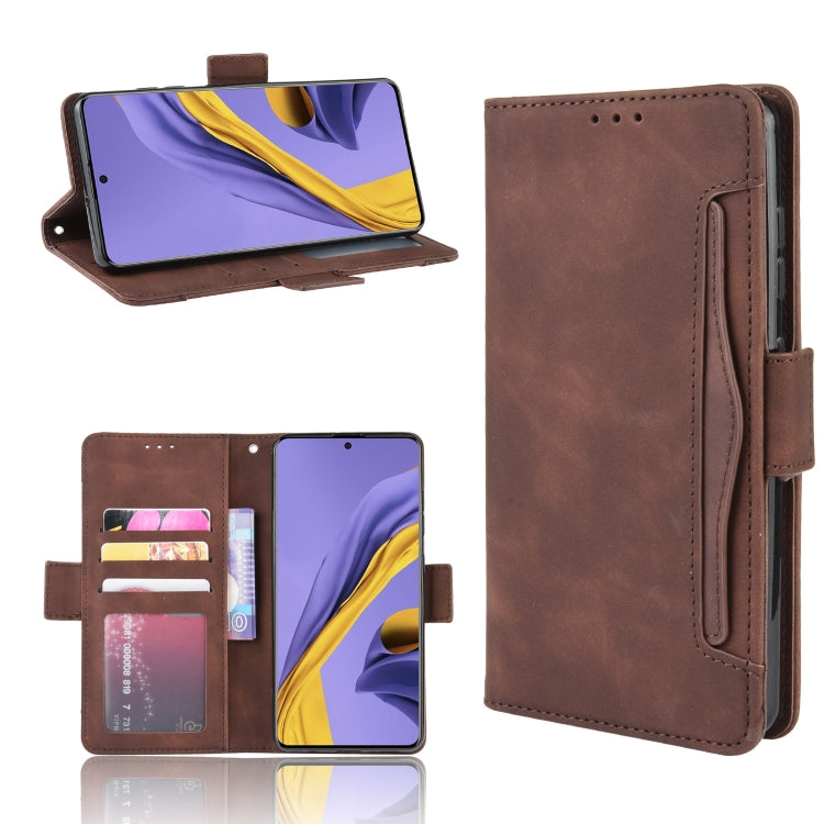 For Galaxy S20+ Wallet Style Skin Feel Calf Pattern Leather Case with Separate Card Slot