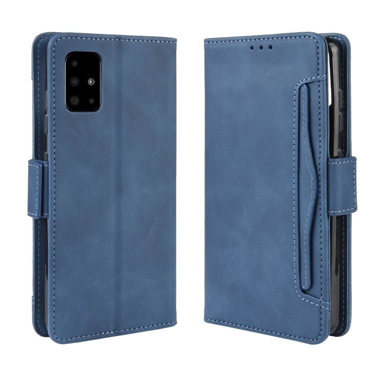 For Galaxy S20+ Wallet Style Skin Feel Calf Pattern Leather Case with Separate Card Slot