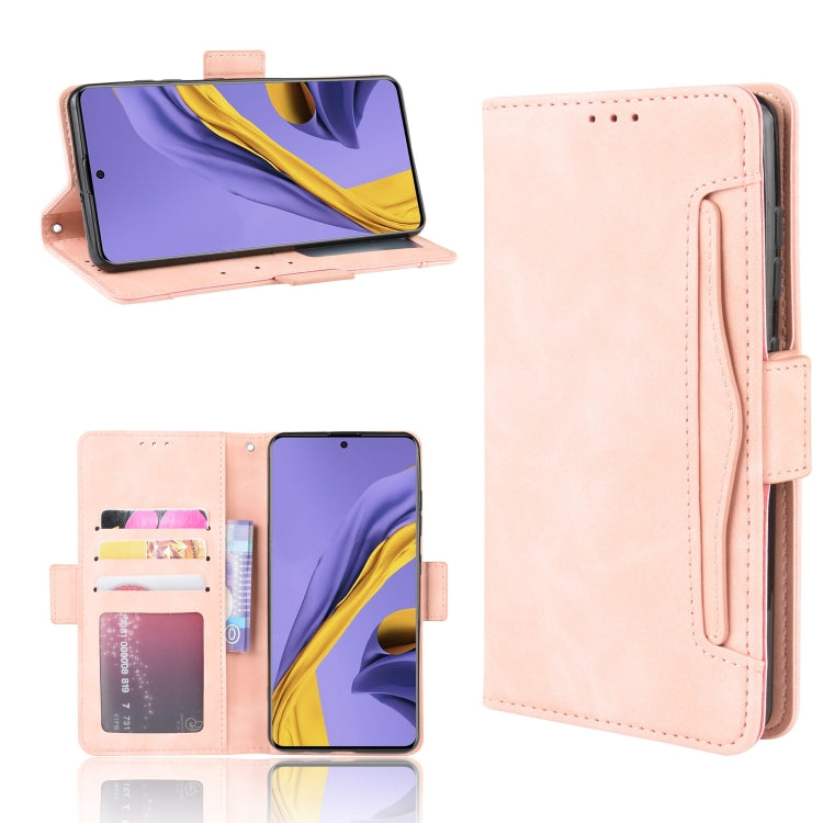 For Galaxy S20+ Wallet Style Skin Feel Calf Pattern Leather Case with Separate Card Slot