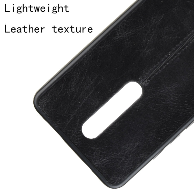 For Xiaomi Redmi K20/k20 Pro Shockproof Sewing Cow Pattern Skin PC + PU + TPU Case