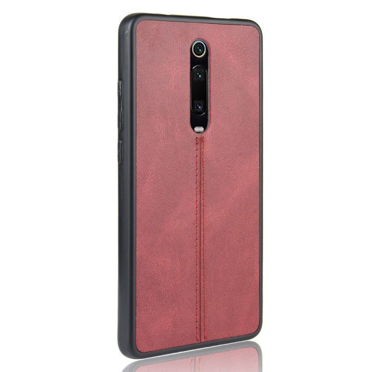 For Xiaomi Redmi K20/k20 Pro Shockproof Sewing Cow Pattern Skin PC + PU + TPU Case
