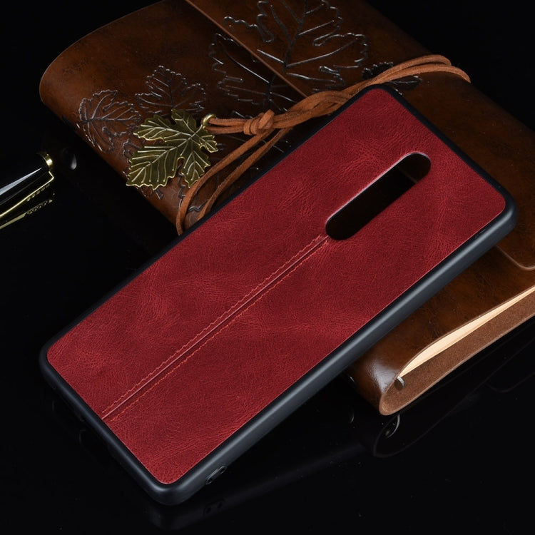 For Xiaomi Redmi K20/k20 Pro Shockproof Sewing Cow Pattern Skin PC + PU + TPU Case