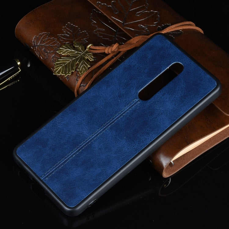 For Xiaomi Redmi K20/k20 Pro Shockproof Sewing Cow Pattern Skin PC + PU + TPU Case
