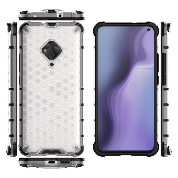 For Vivo S5  Shockproof Honeycomb PC + TPU Case
