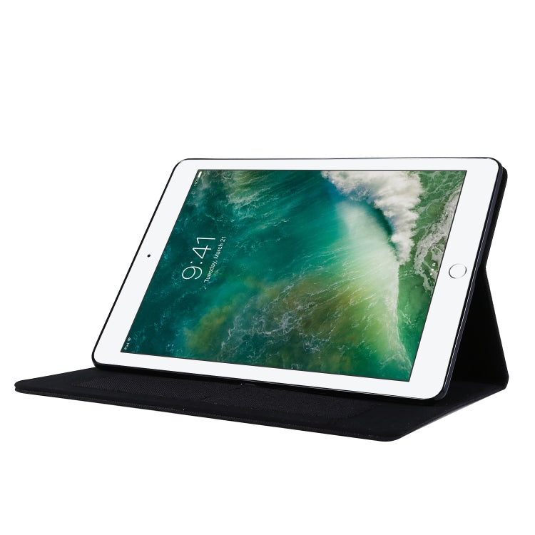 For iPad 10.2 Cloth Style TPU Flat Protective Shell