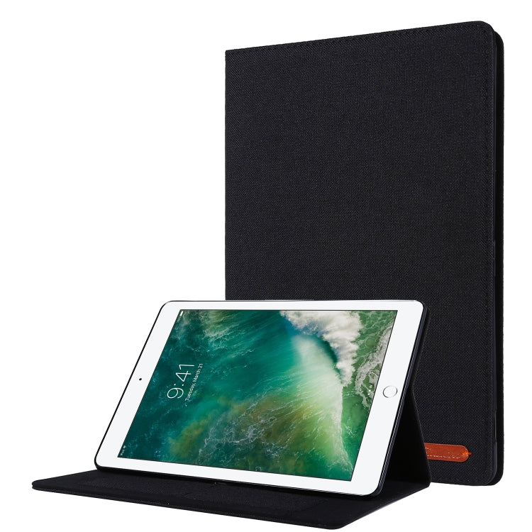 For iPad 10.2 Cloth Style TPU Flat Protective Shell