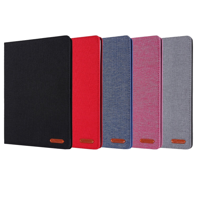 For iPad 10.2 Cloth Style TPU Flat Protective Shell