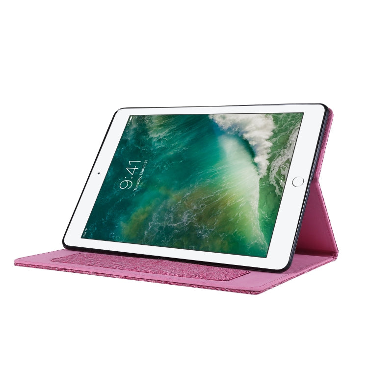 For iPad 10.2 Cloth Style TPU Flat Protective Shell