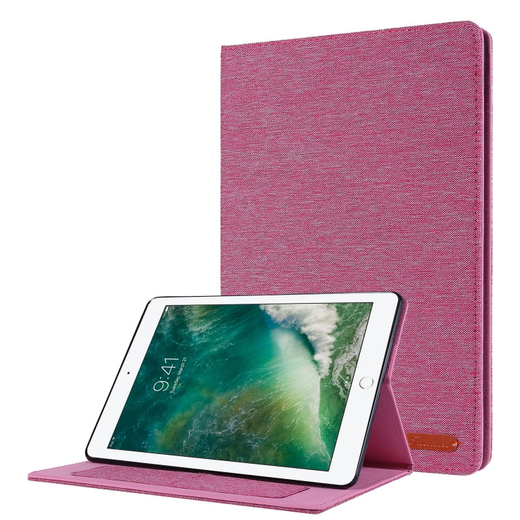 For iPad 10.2 Cloth Style TPU Flat Protective Shell