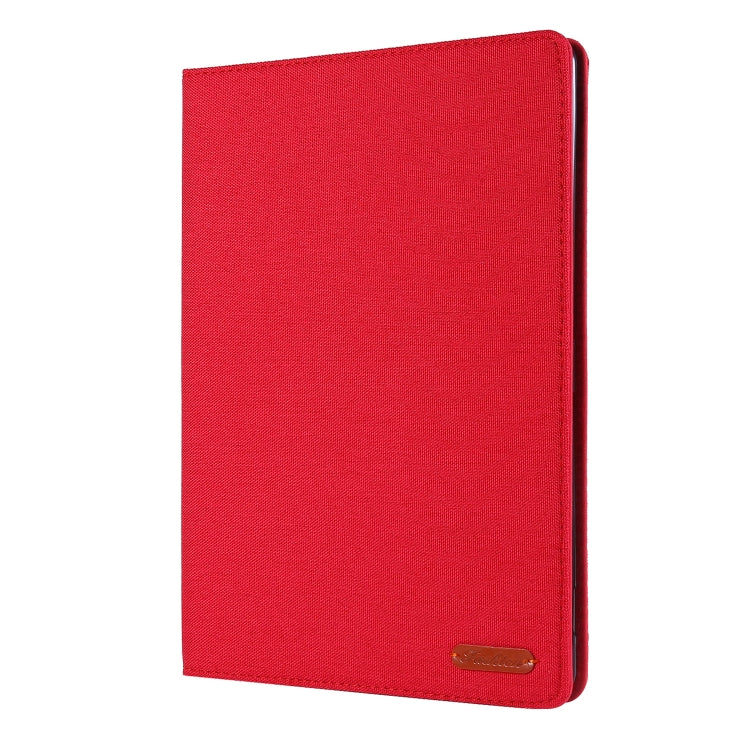 For iPad 10.2 Cloth Style TPU Flat Protective Shell