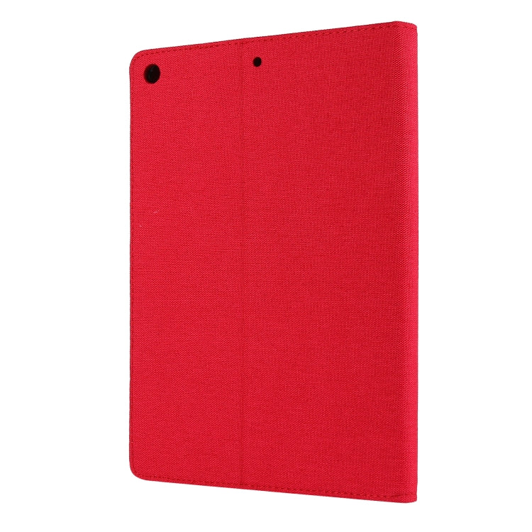 For iPad 10.2 Cloth Style TPU Flat Protective Shell