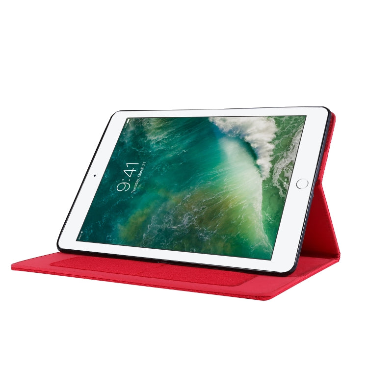 For iPad 10.2 Cloth Style TPU Flat Protective Shell