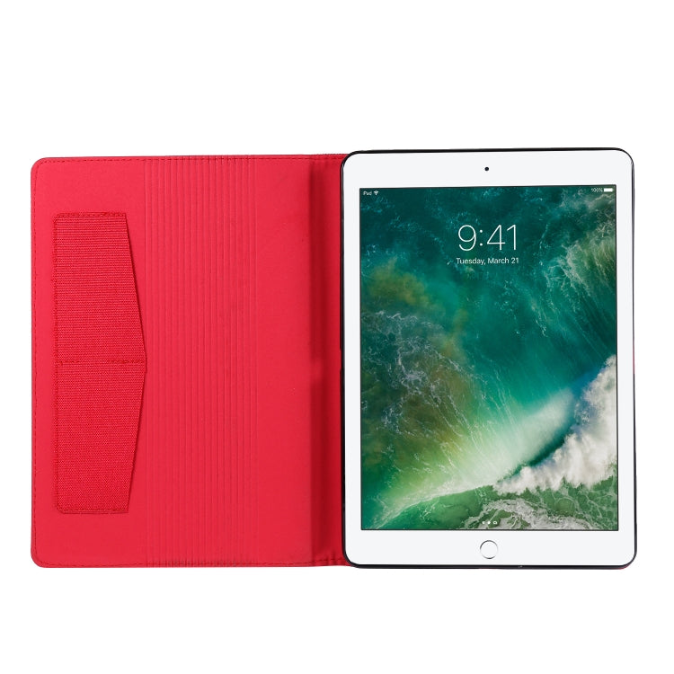 For iPad 10.2 Cloth Style TPU Flat Protective Shell