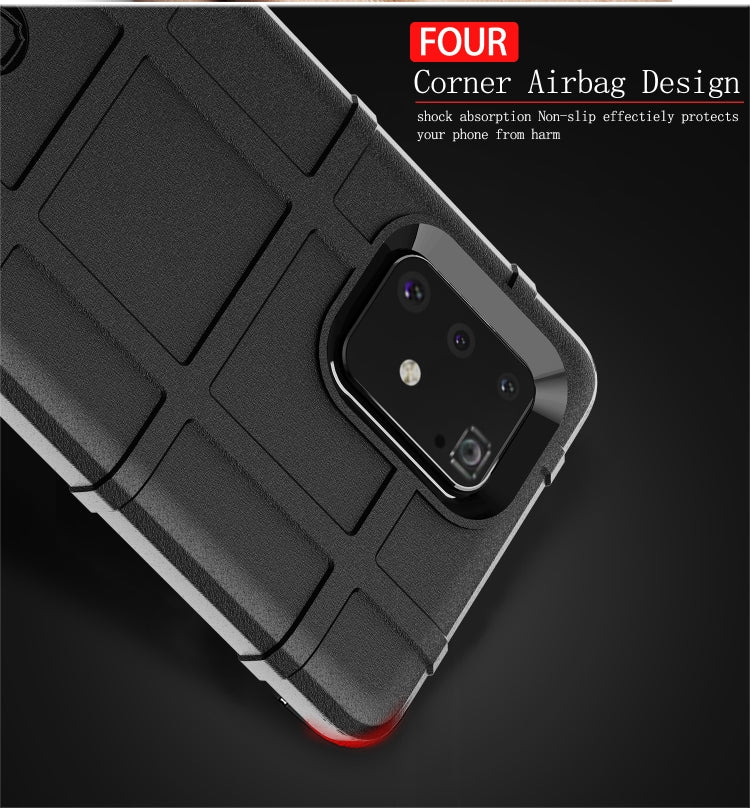 For Galaxy A91 Full Coverage Shockproof TPU Case