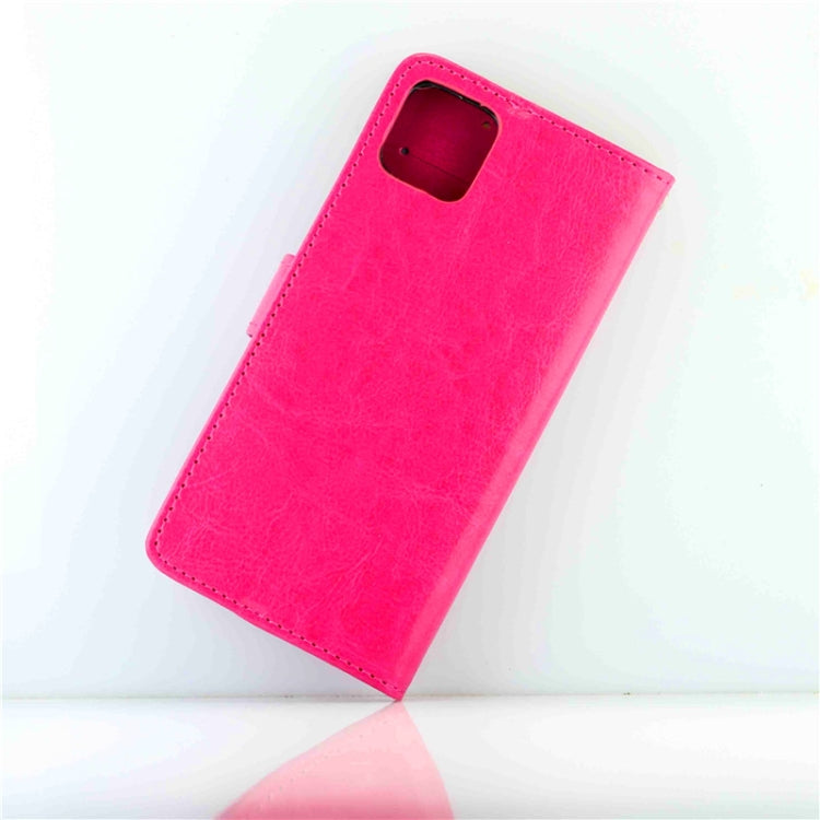 For Google Pixel4 XL Crazy Horse Texture Leather Horizontal Flip Protective Case with Holder & Card Slots & Wallet & Photo Frame