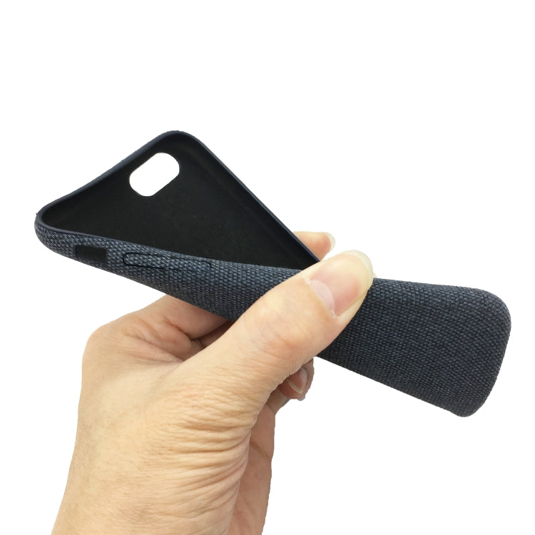 For iPhone 6/6s Fabric Style TPU Protective Shell