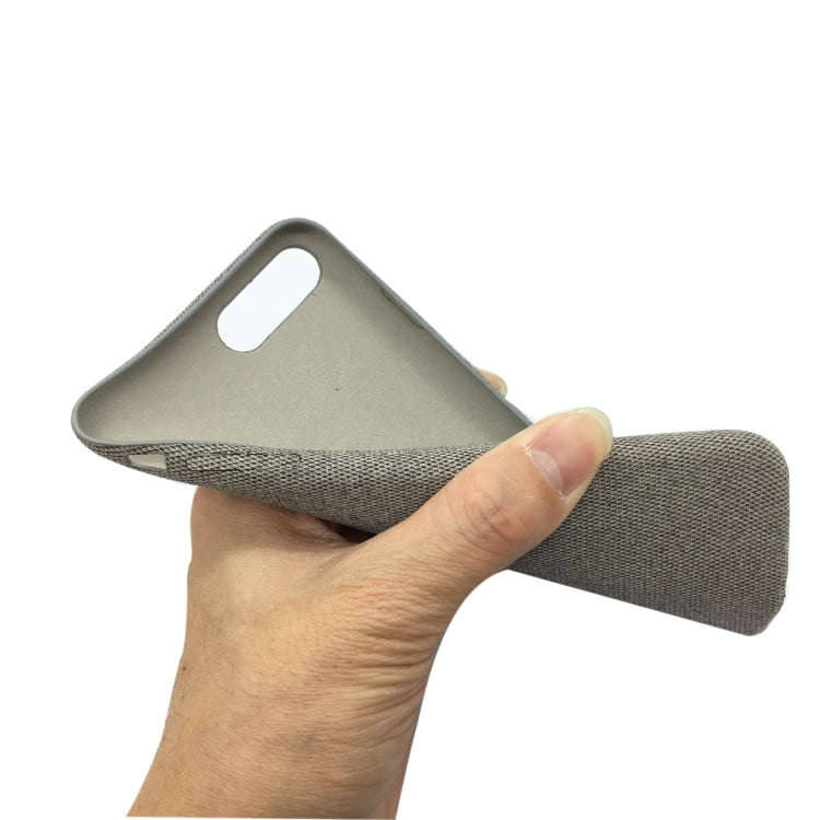 For iPhone 7Plus/8Plus Fabric Style TPU Protective Shell